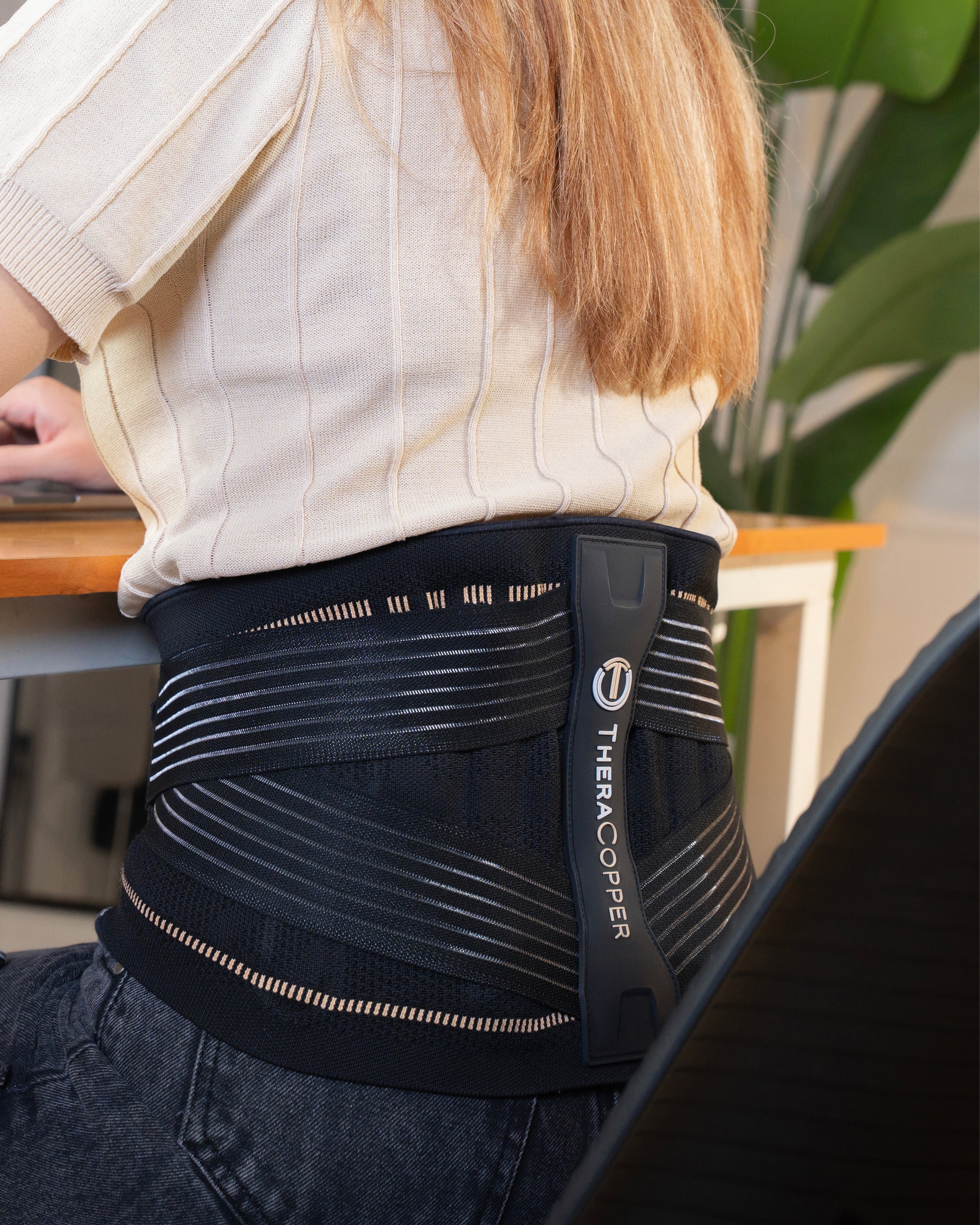 TheraCopper Lumbar Support Brace