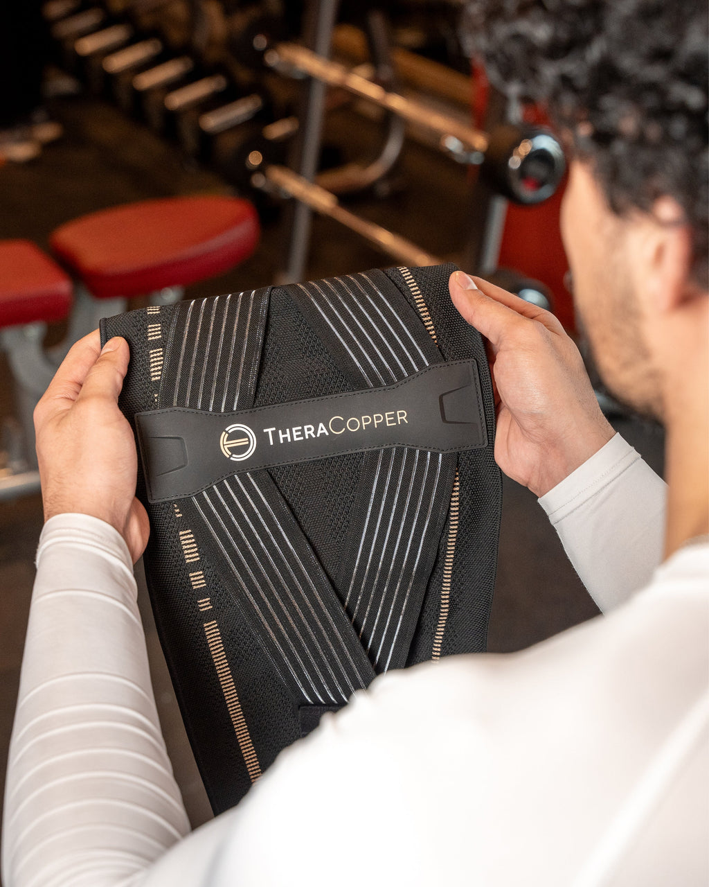 TheraCopper Lumbar Support Brace