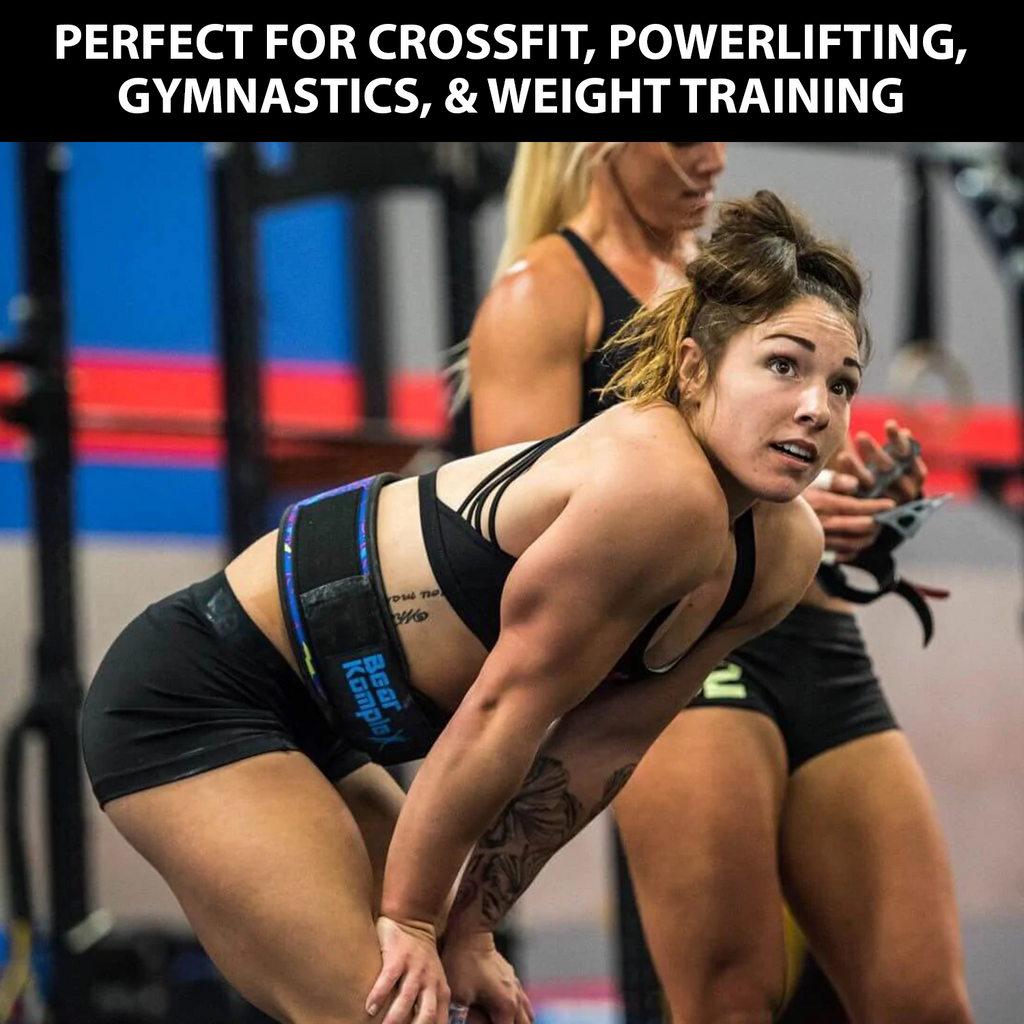 Bear KompleX 4" Straight Weightlifting Belt | Hook & Loop | Multiple Colors