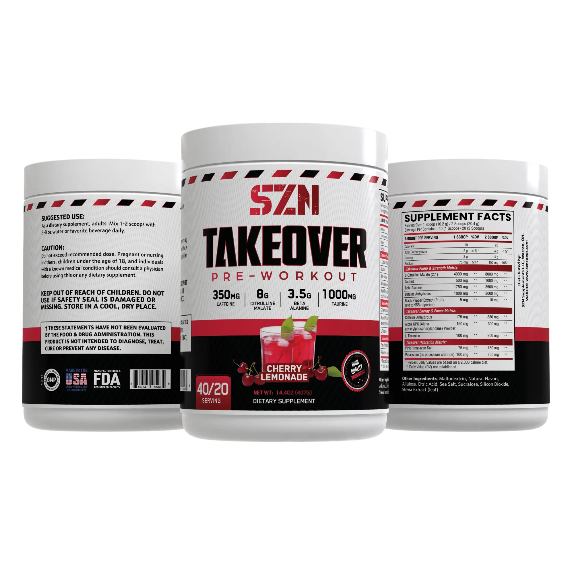Takeover Pre Workout