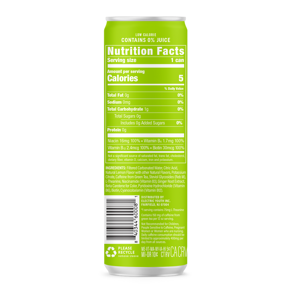 Energy Drink - Sparkling Citrus Burst (12-Pack)