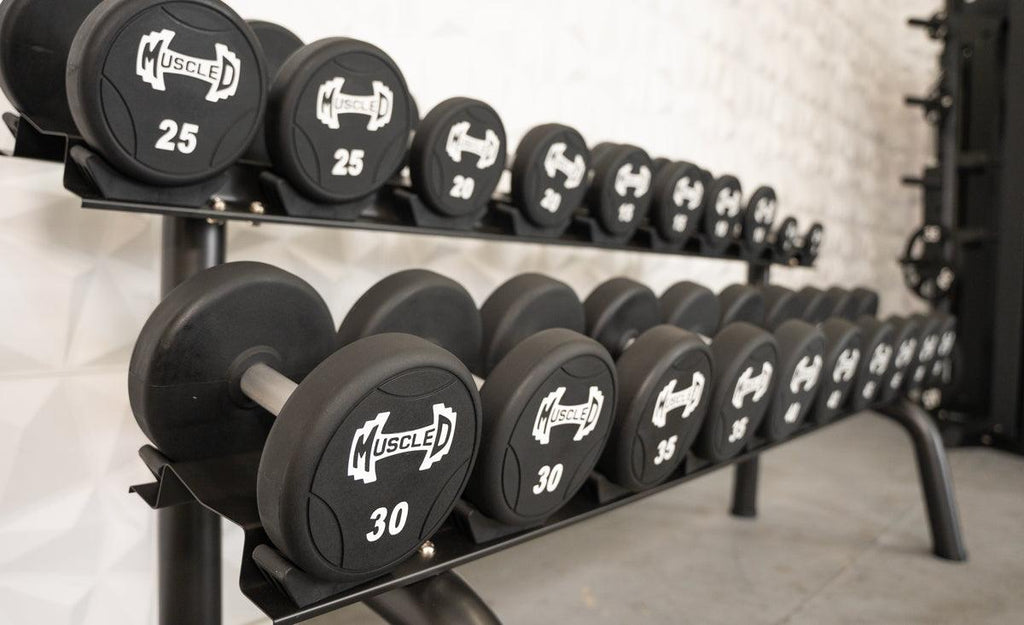 Pro Urethane Dumbbell Set — Muscle D Fitness