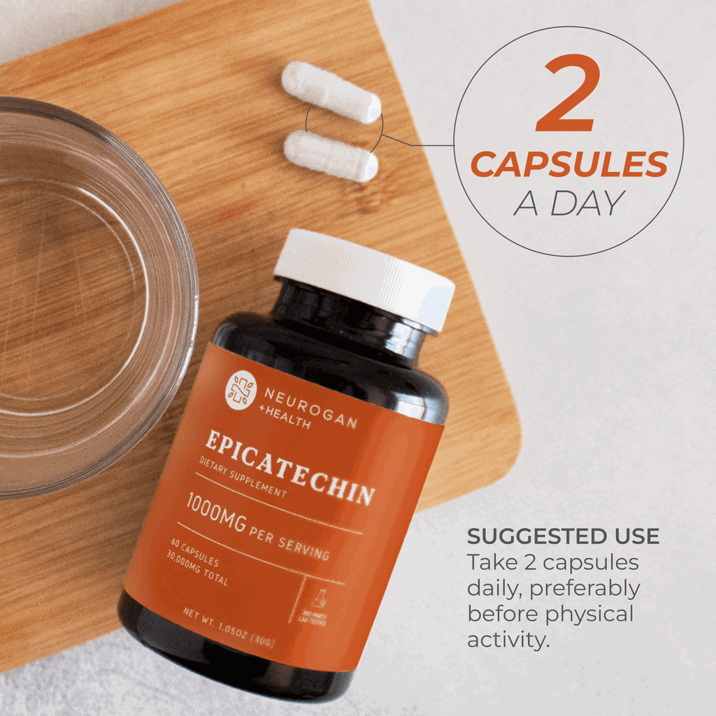 Epicatechin Supplement | 1,000 mg Green Tea Flavanol