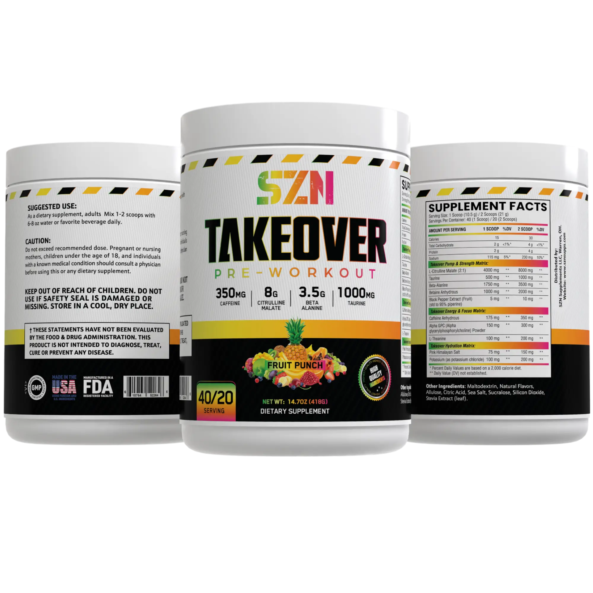 Takeover Pre Workout