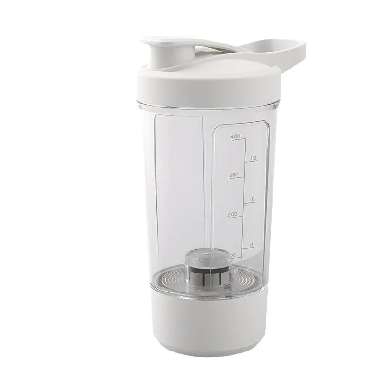 400ml Electric Protein Shaker Bottle — USB Rechargeable
