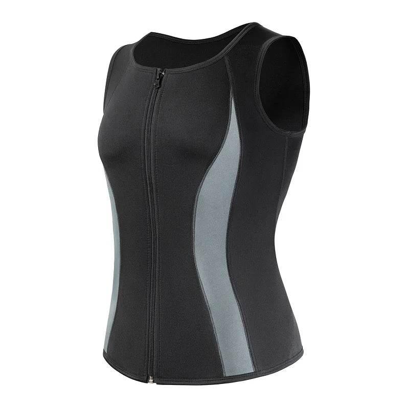 Men's Slimming Body Shaper | Zipper Chest Compression Shirt