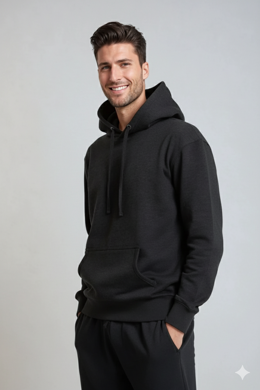Unisex Midweight Hoodie Pullover – Fleece Pullover | SpectraUSA P2007