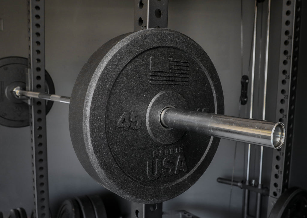 USA Premium Bumper Plate Set — Competition Grade