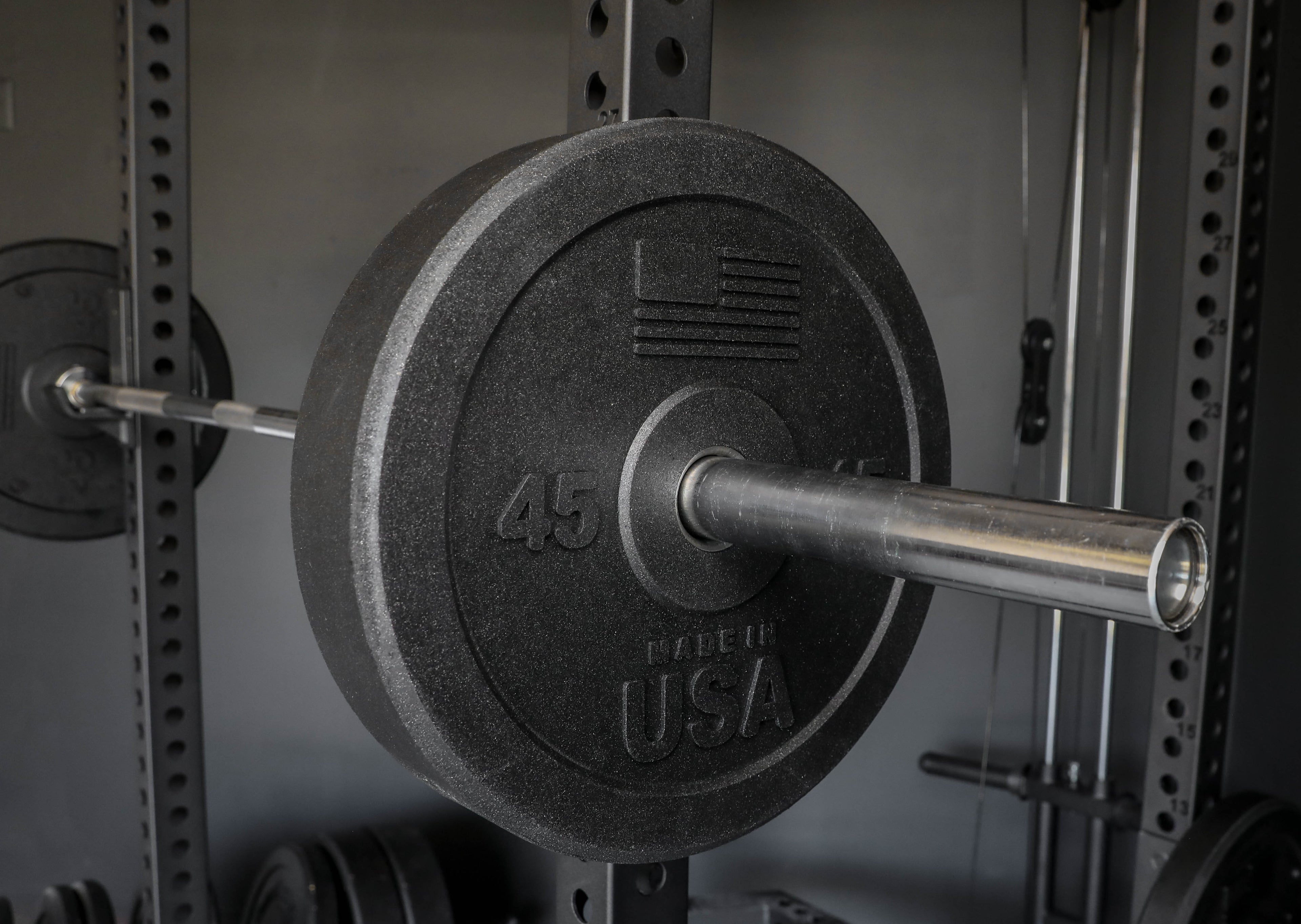 USA Premium Bumper Plate Set — Competition Grade