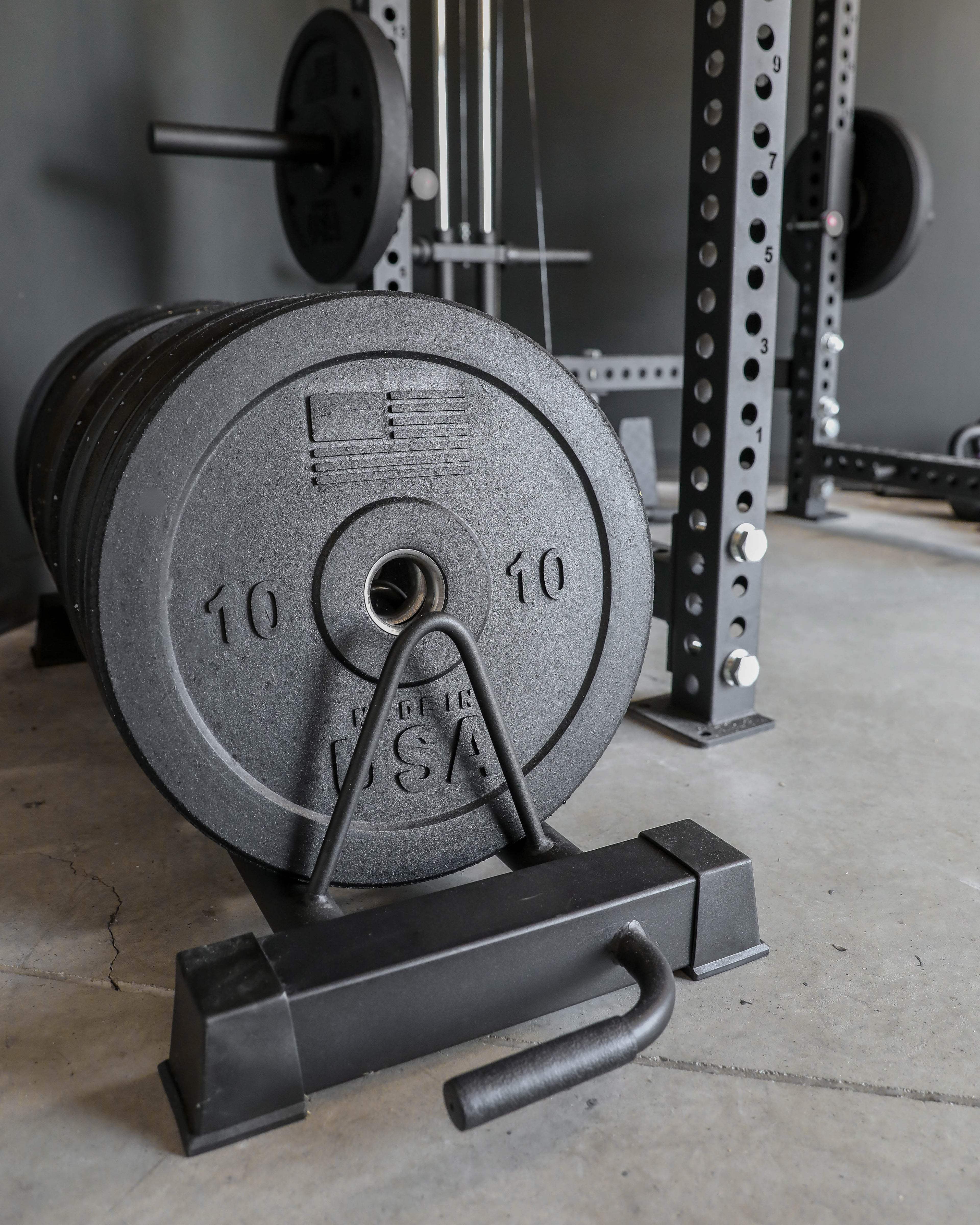 USA Premium Bumper Plate Set — Competition Grade