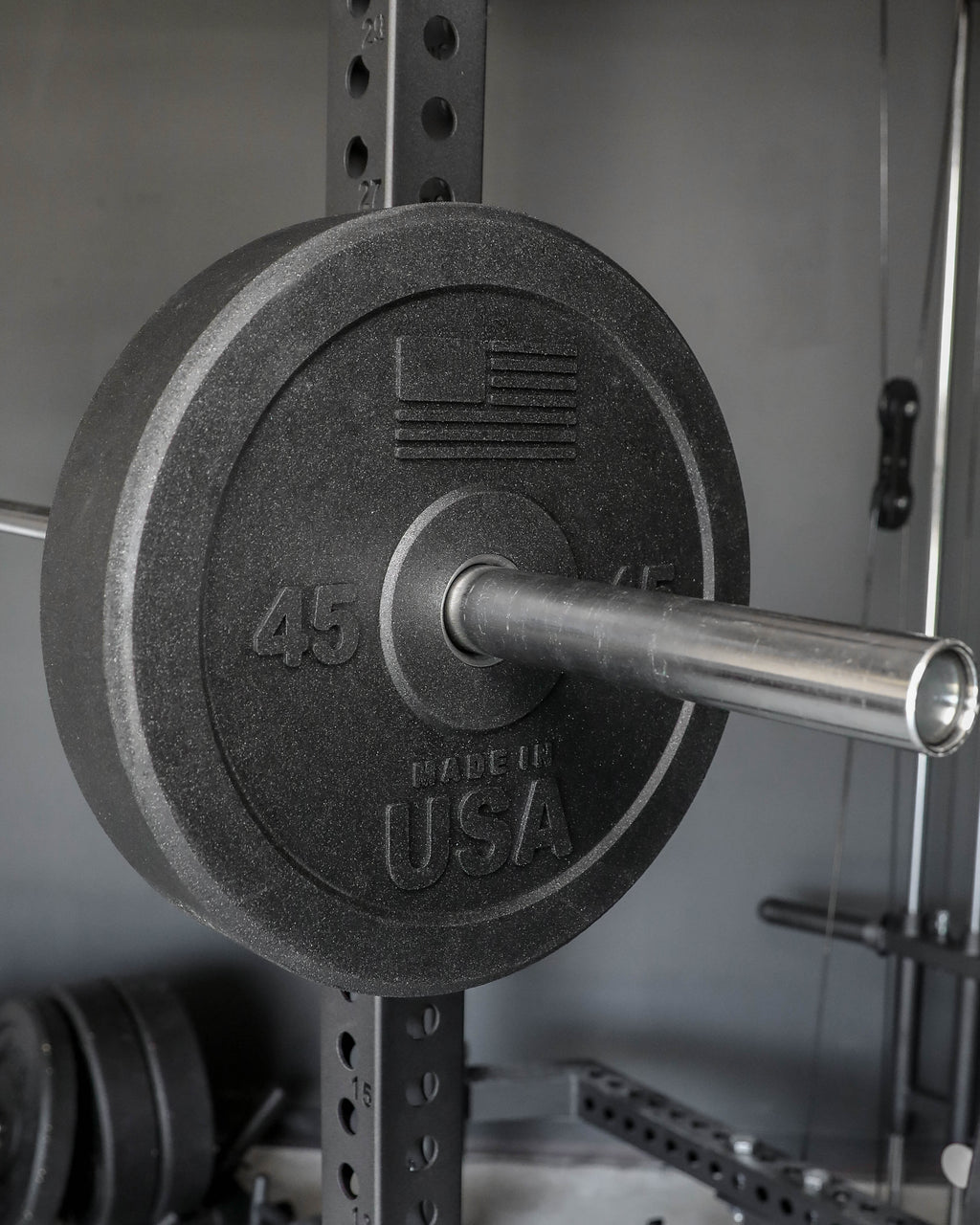 USA Premium Bumper Plate Set — Competition Grade