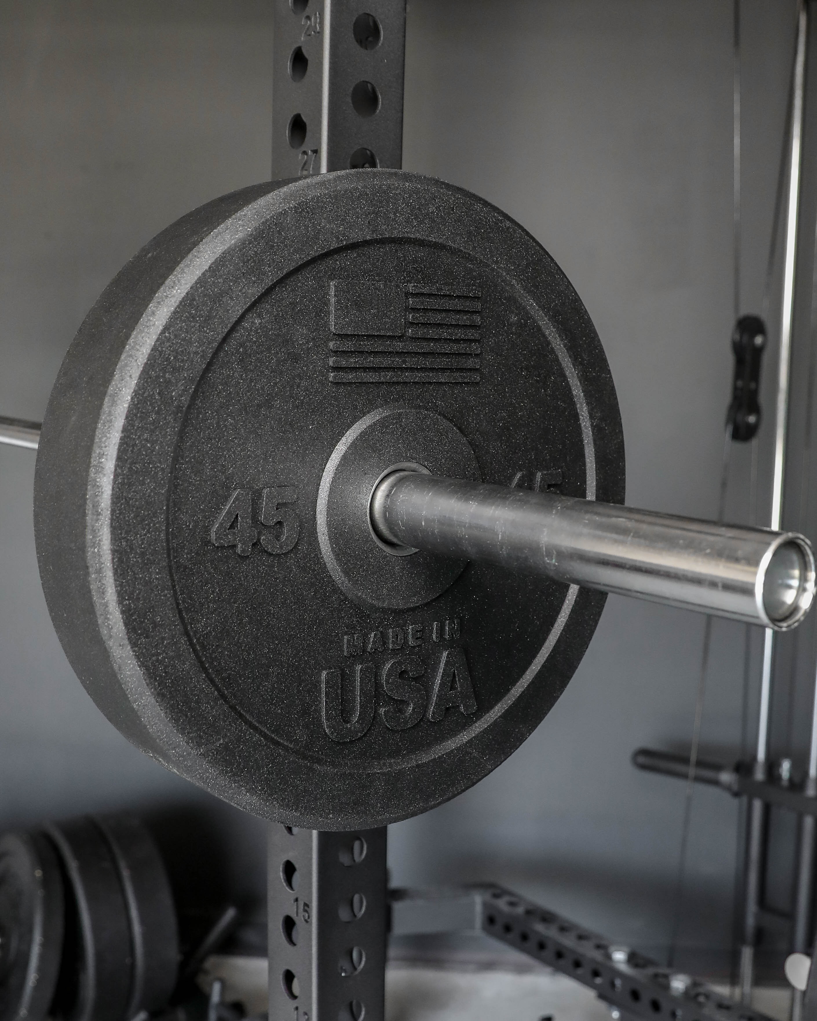 USA Premium Bumper Plate Set — Competition Grade