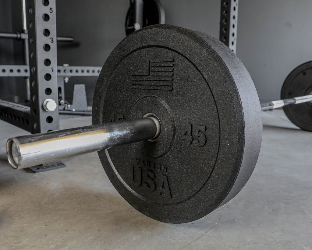 USA Premium Bumper Plate Set — Competition Grade