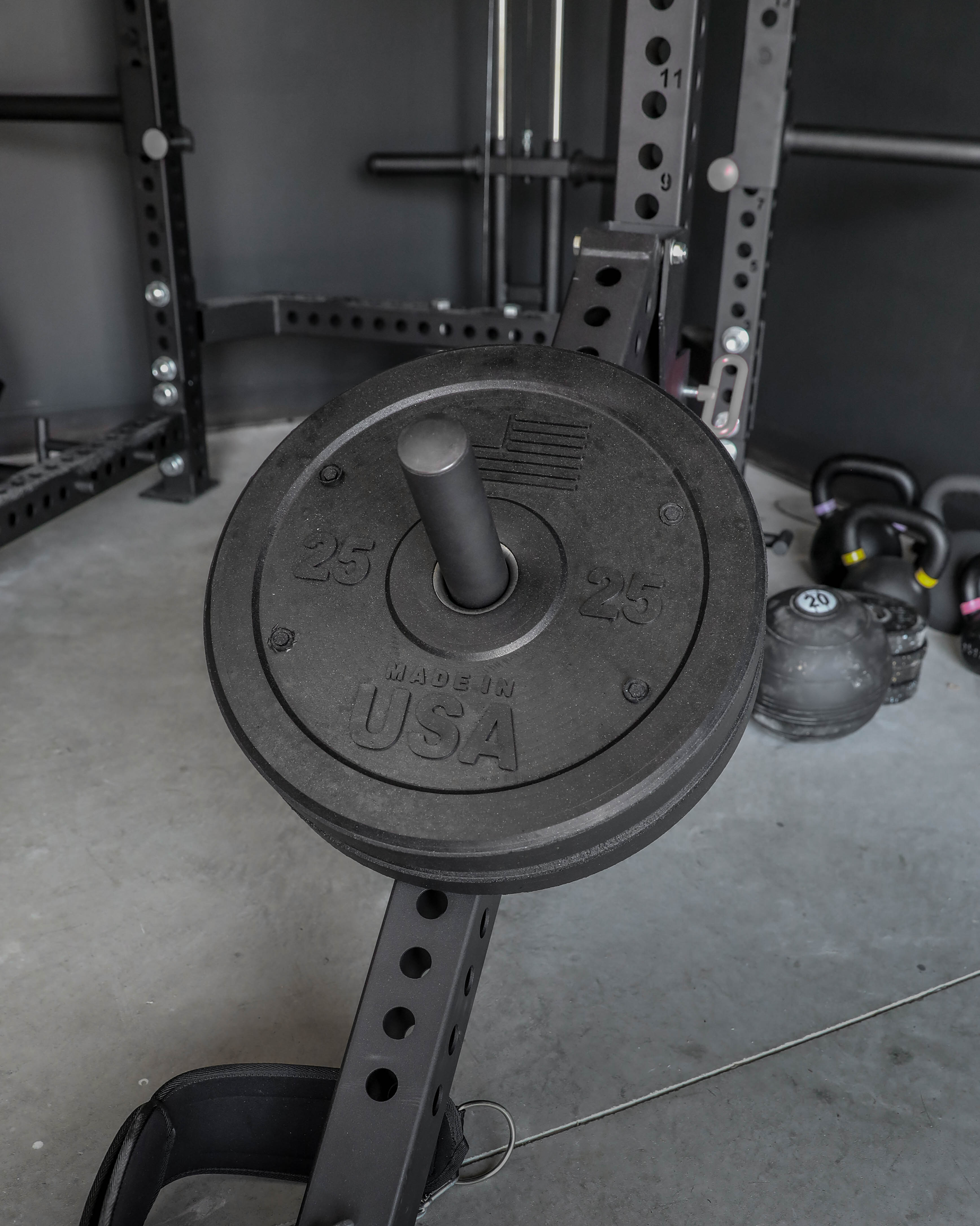 USA Premium Bumper Plate Set — Competition Grade