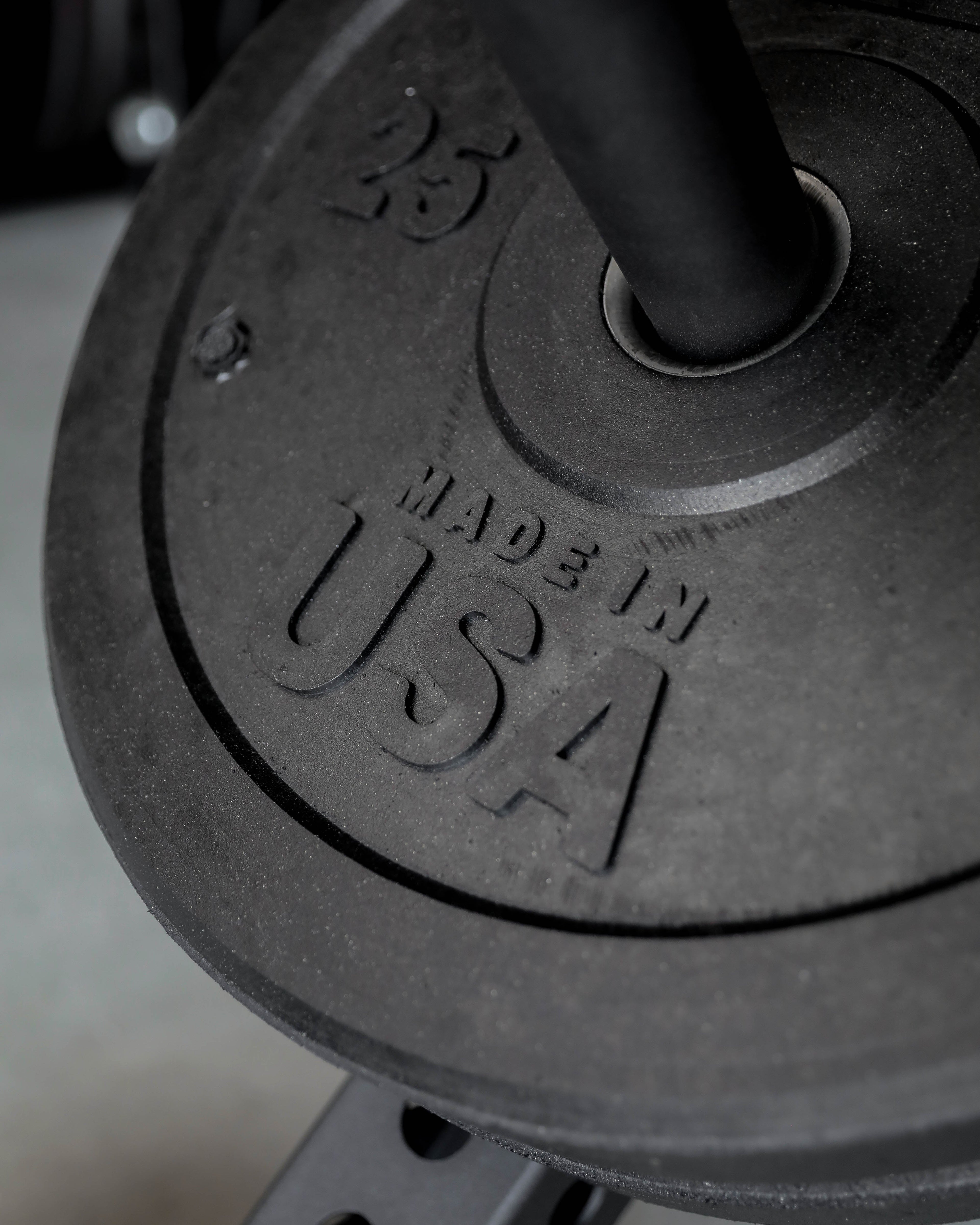 USA Premium Bumper Plate Set — Competition Grade