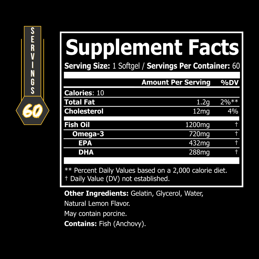 Omega-3 Fish Oil Supplement