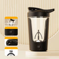 400ml Electric Protein Shaker Bottle — USB Rechargeable