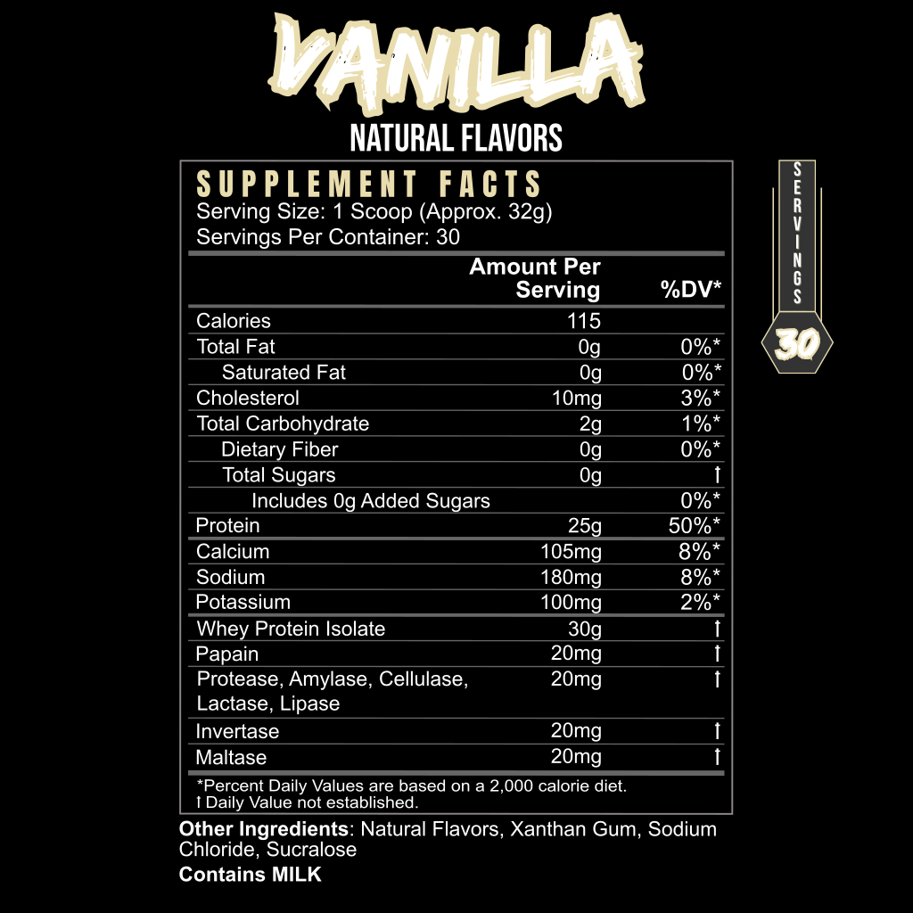 POST HUSTLE Whey Protein Isolate | Post-Workout Recovery