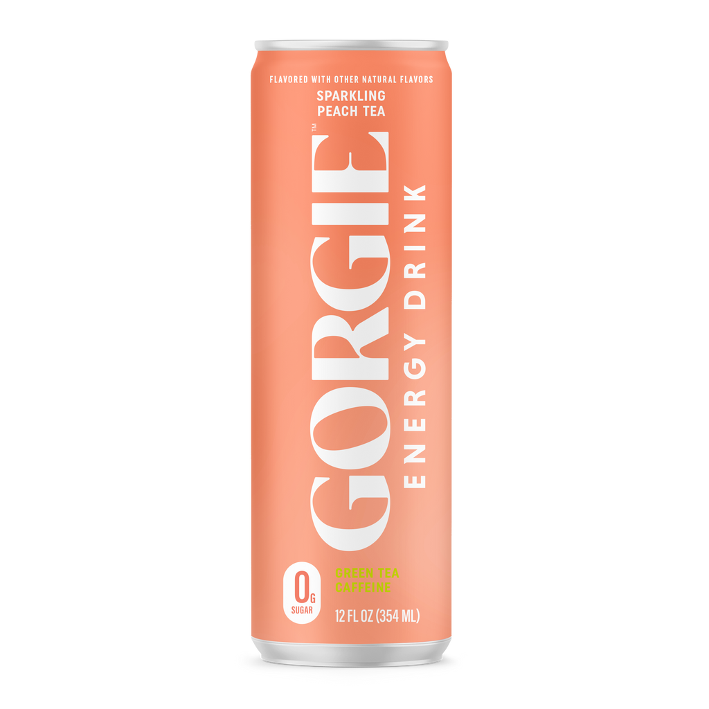 Energy Drink - Sparkling Peach Tea (12-Pack)
