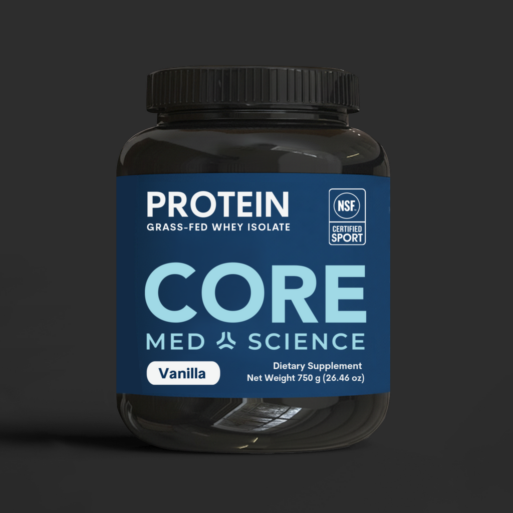 Grass-Fed Whey Isolate — Vanilla (Premium Protein Powder)