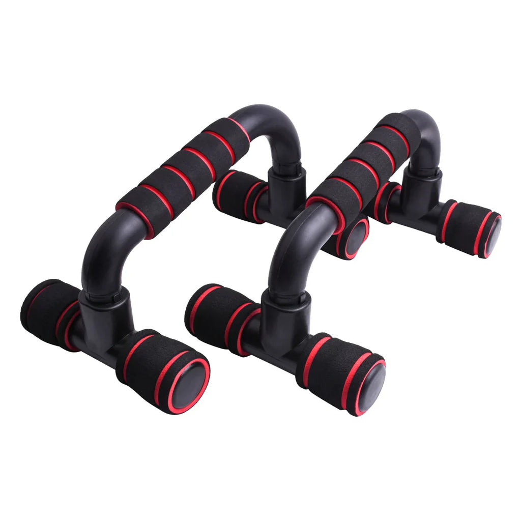 5-in-1 Home Gym Kit — Ab Roller, Jump Rope, Push-Up Stands, Hand Grips & Mat