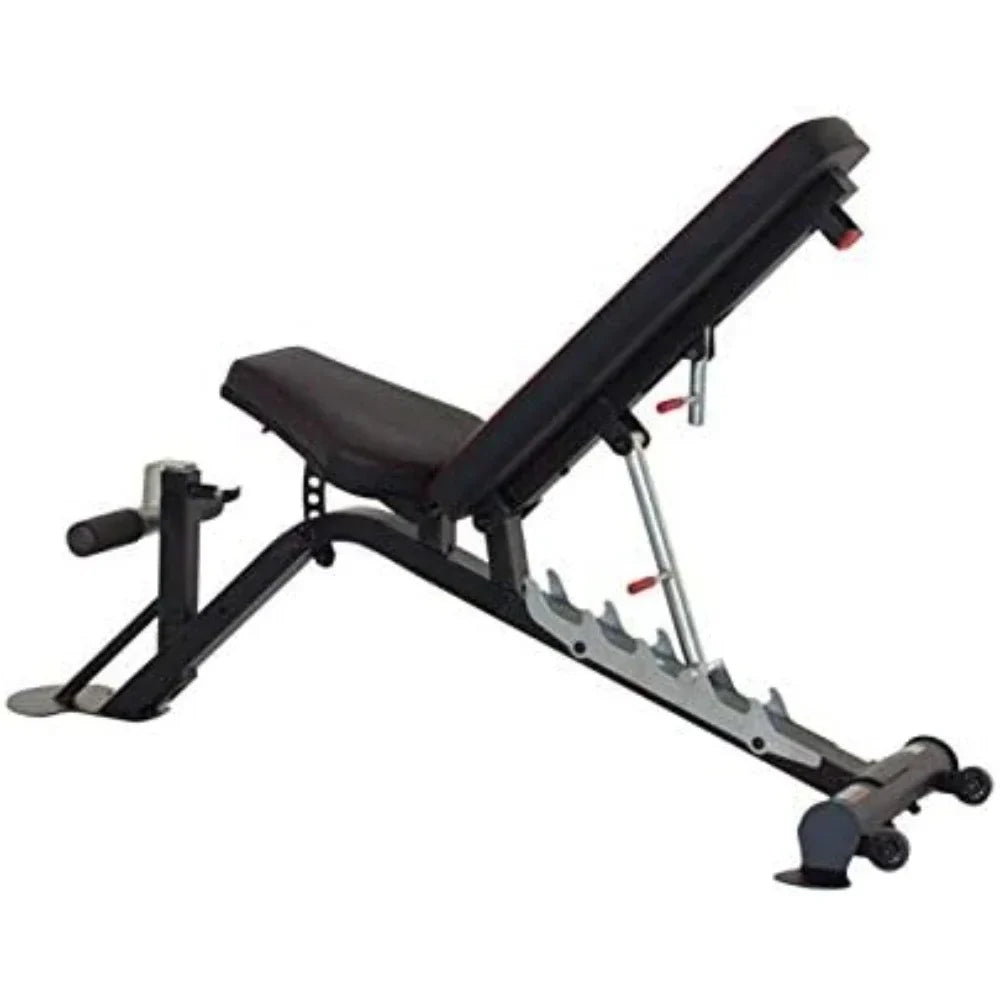 Incline, Decline & Flat Workout Bench for Weightlifting and Abs