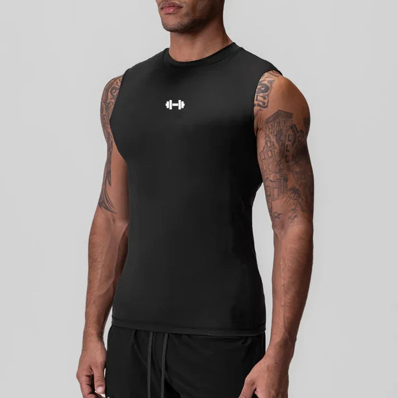 Men's Quick-Dry Compression Running Tank