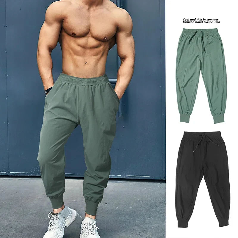 Men's Performance Running Pants — Lightweight & Flexible