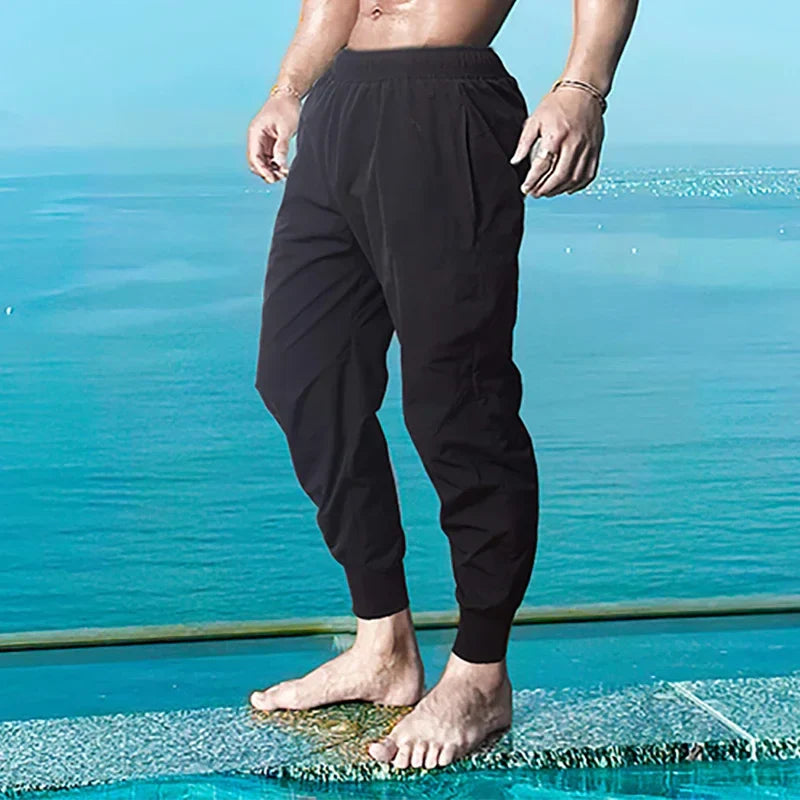 Men's Performance Running Pants — Lightweight & Flexible