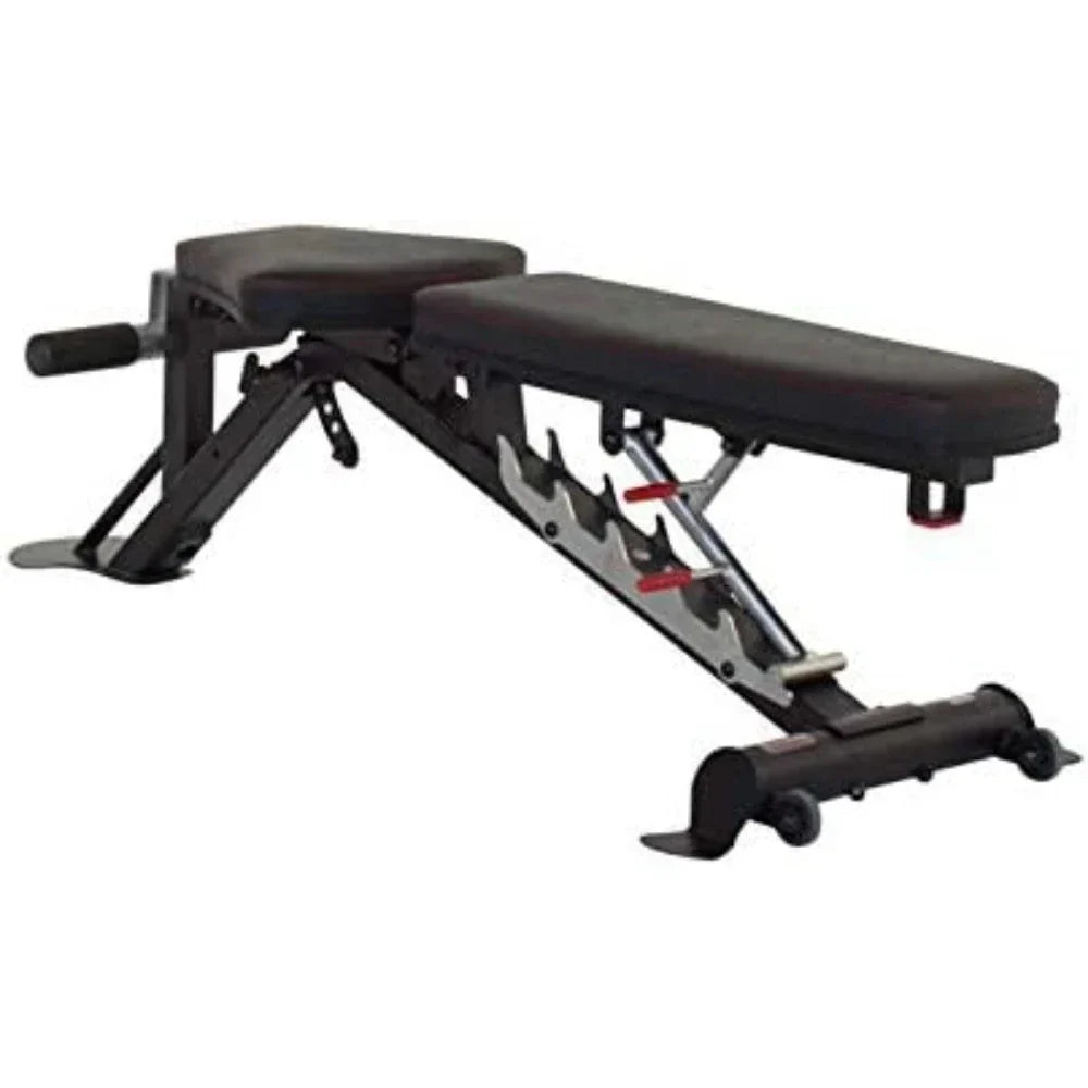 Incline, Decline & Flat Workout Bench for Weightlifting and Abs