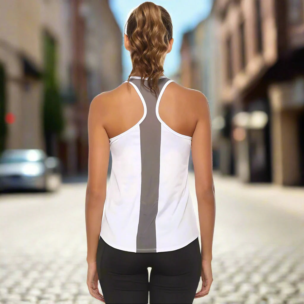 Women's Quick-Dry Yoga Tank Top – Breathable Sleeveless Vest