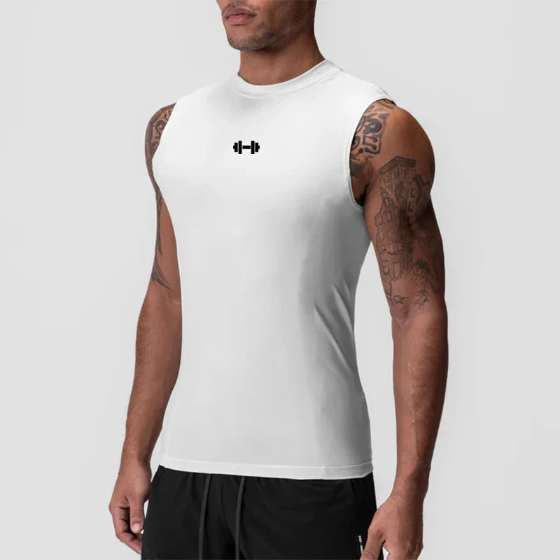 Men's Quick-Dry Compression Running Tank