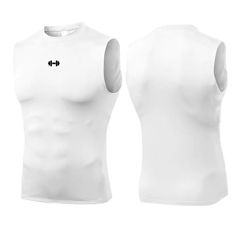 Men's Quick-Dry Compression Running Tank