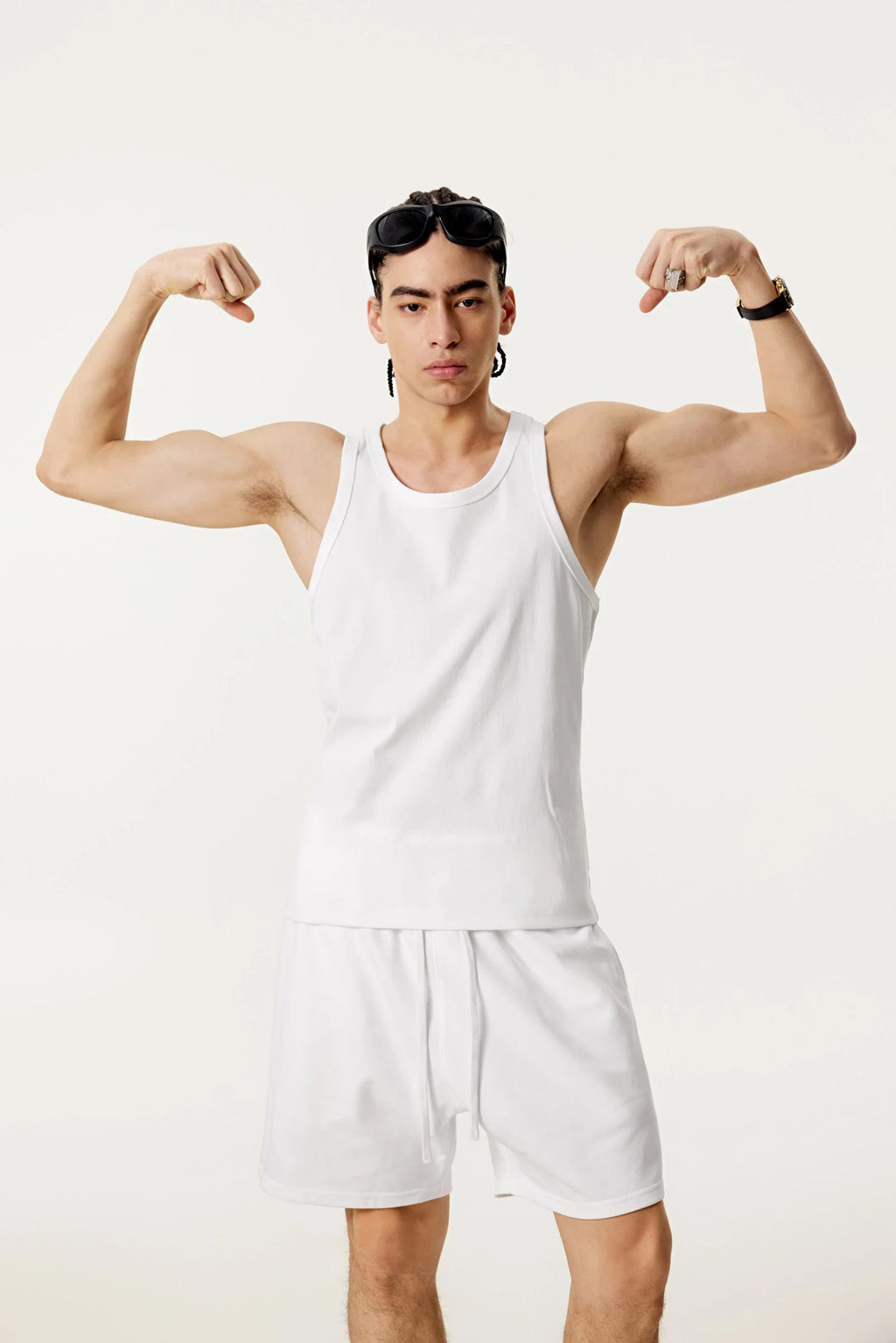 Men's Minimalist Loose-Fit Workout Tank Top | Breathable Summer Vest
