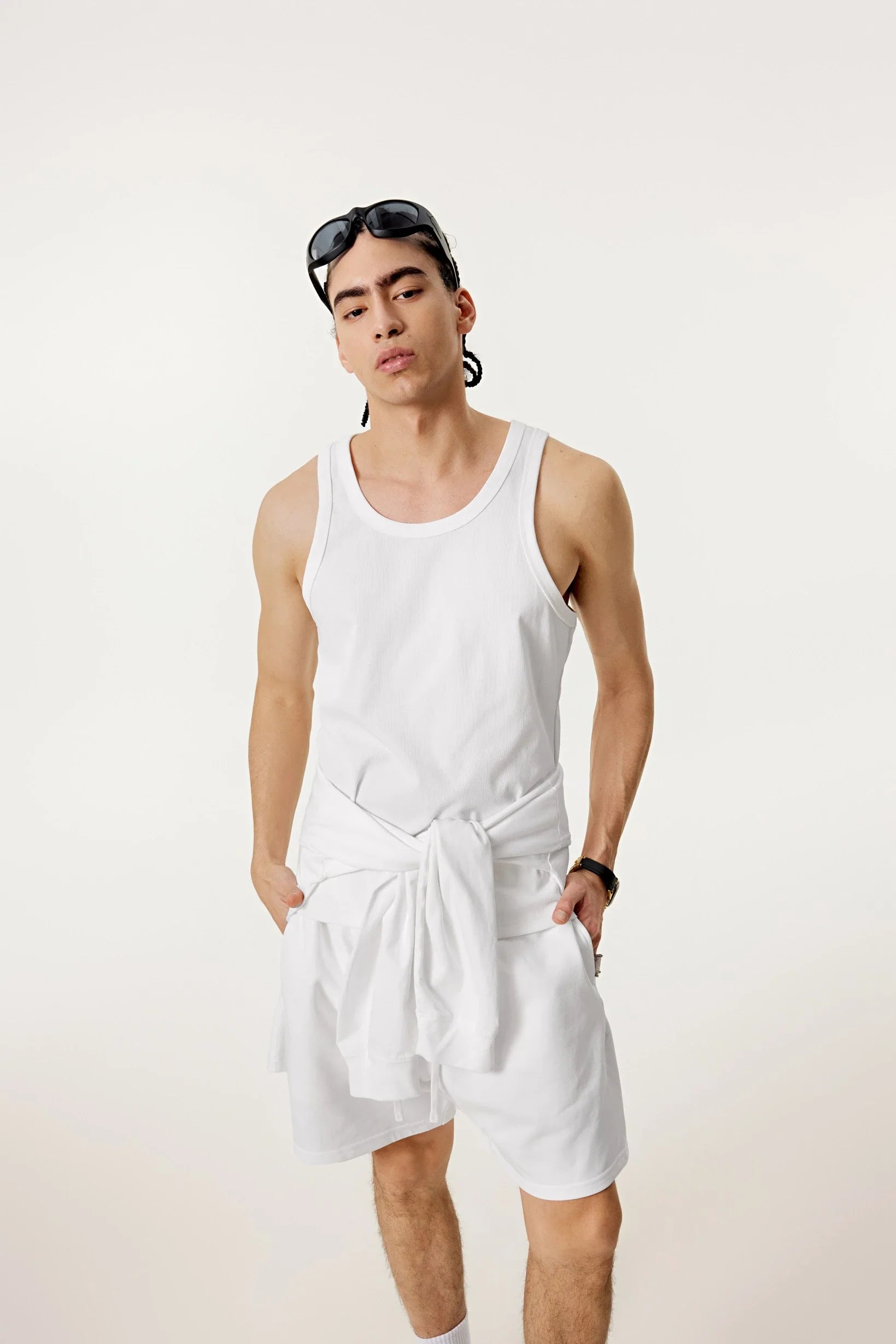 Men's Minimalist Loose-Fit Workout Tank Top | Breathable Summer Vest