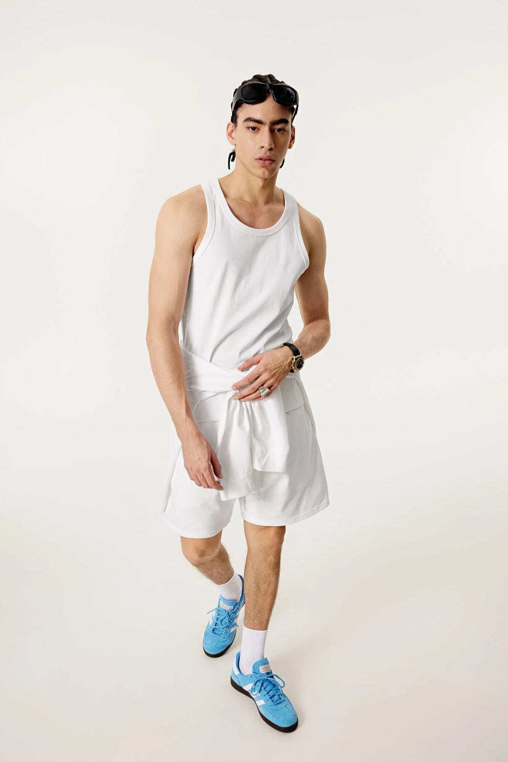 Men's Minimalist Loose-Fit Workout Tank Top | Breathable Summer Vest