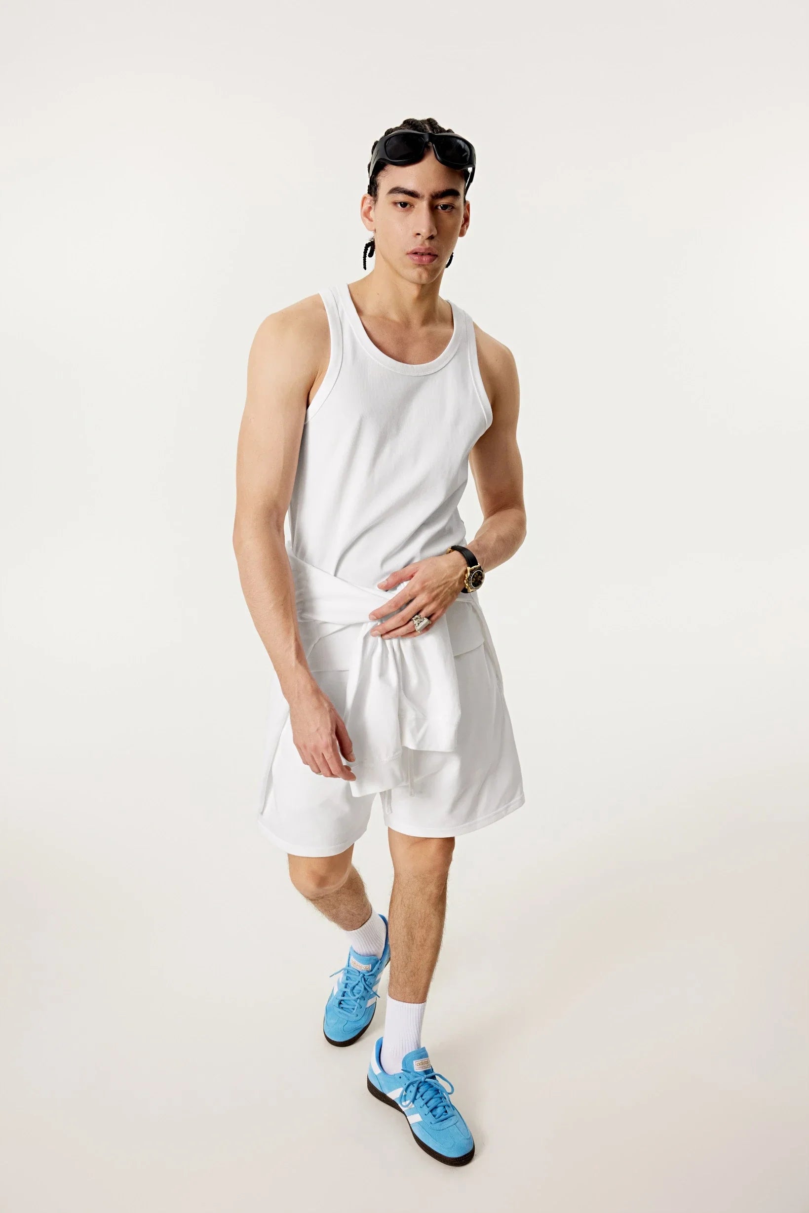 Men's Minimalist Loose-Fit Workout Tank Top | Breathable Summer Vest