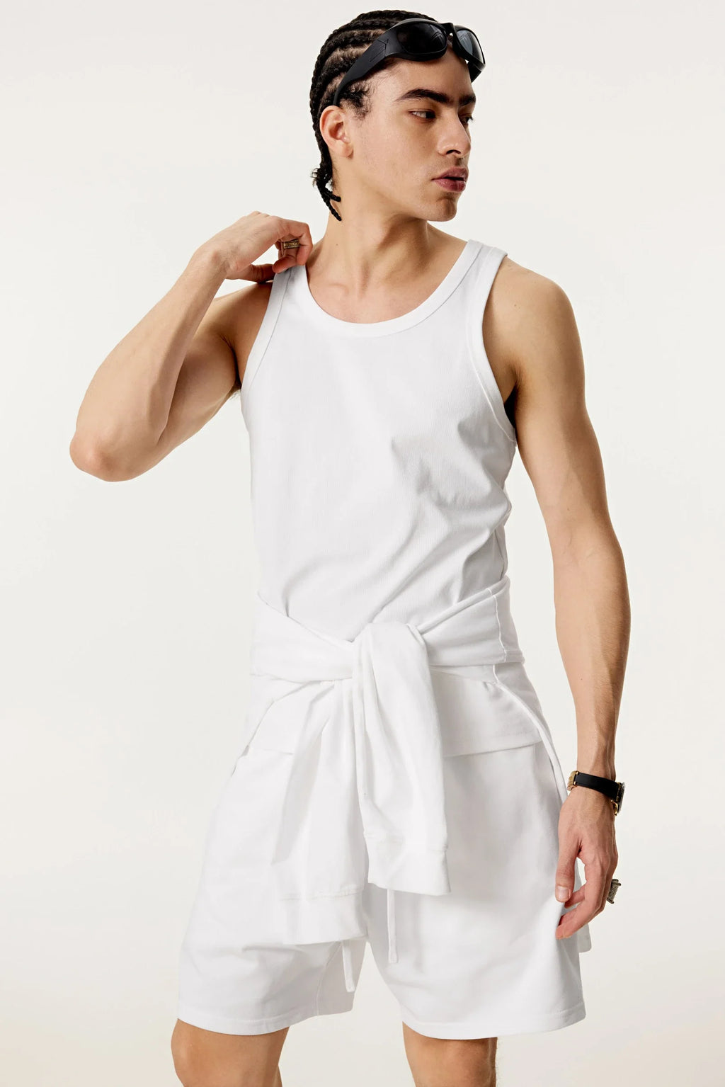Men's Minimalist Loose-Fit Workout Tank Top | Breathable Summer Vest