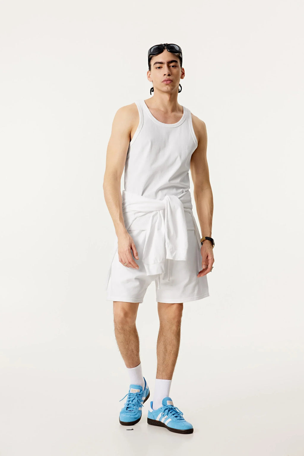 Men's Minimalist Loose-Fit Workout Tank Top | Breathable Summer Vest