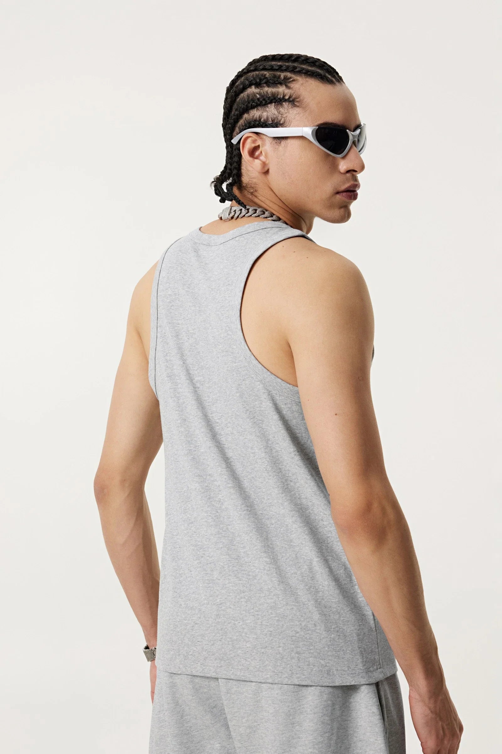 Men's Minimalist Loose-Fit Workout Tank Top | Breathable Summer Vest