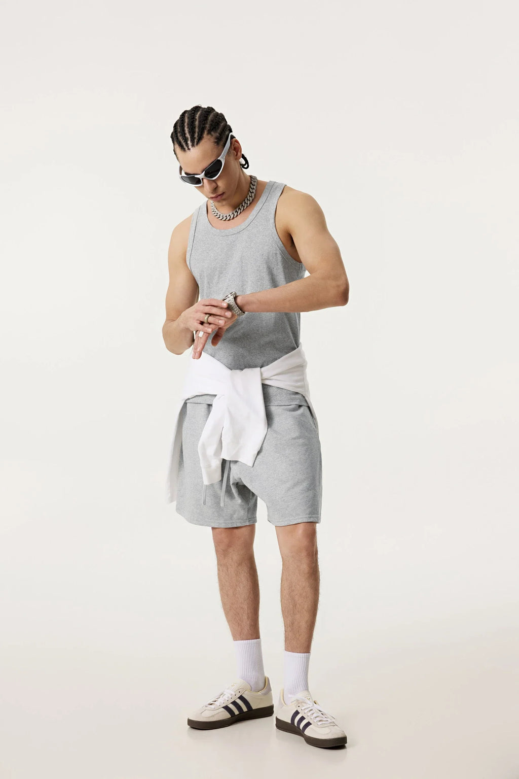 Men's Minimalist Loose-Fit Workout Tank Top | Breathable Summer Vest