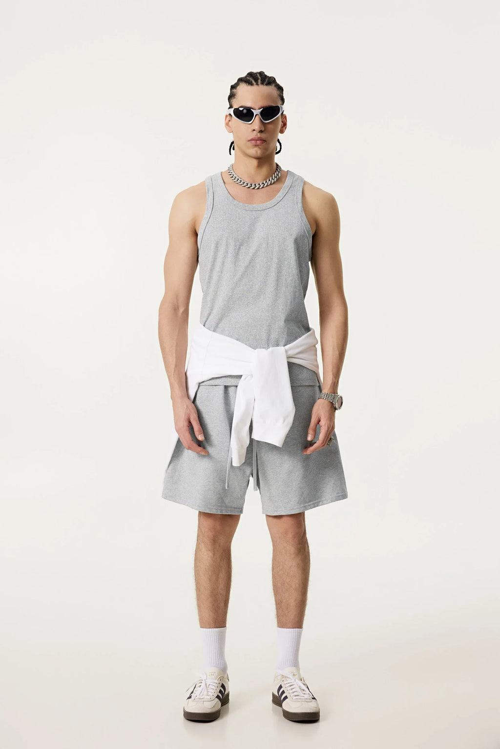 Men's Minimalist Loose-Fit Workout Tank Top | Breathable Summer Vest