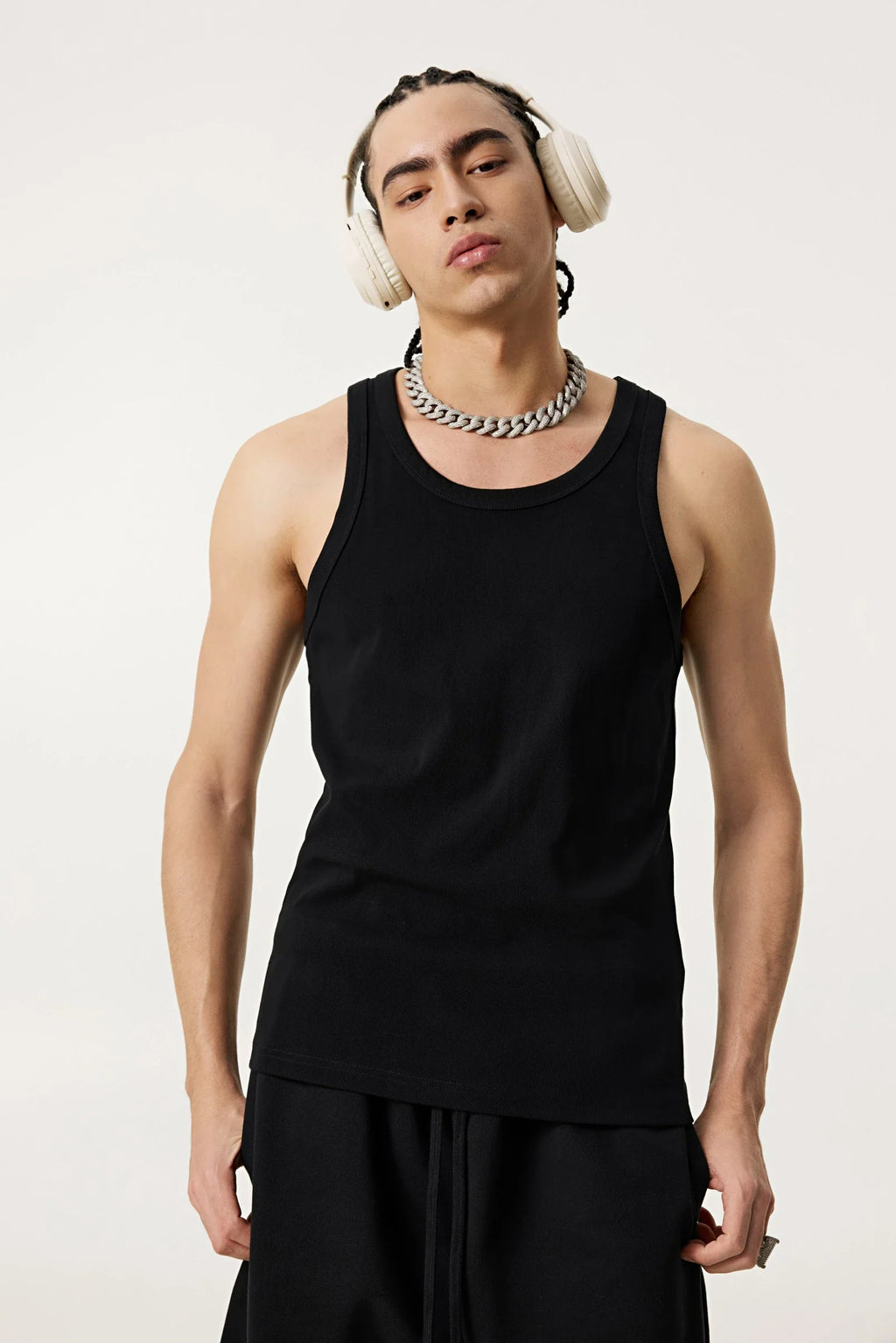 Men's Minimalist Loose-Fit Workout Tank Top | Breathable Summer Vest