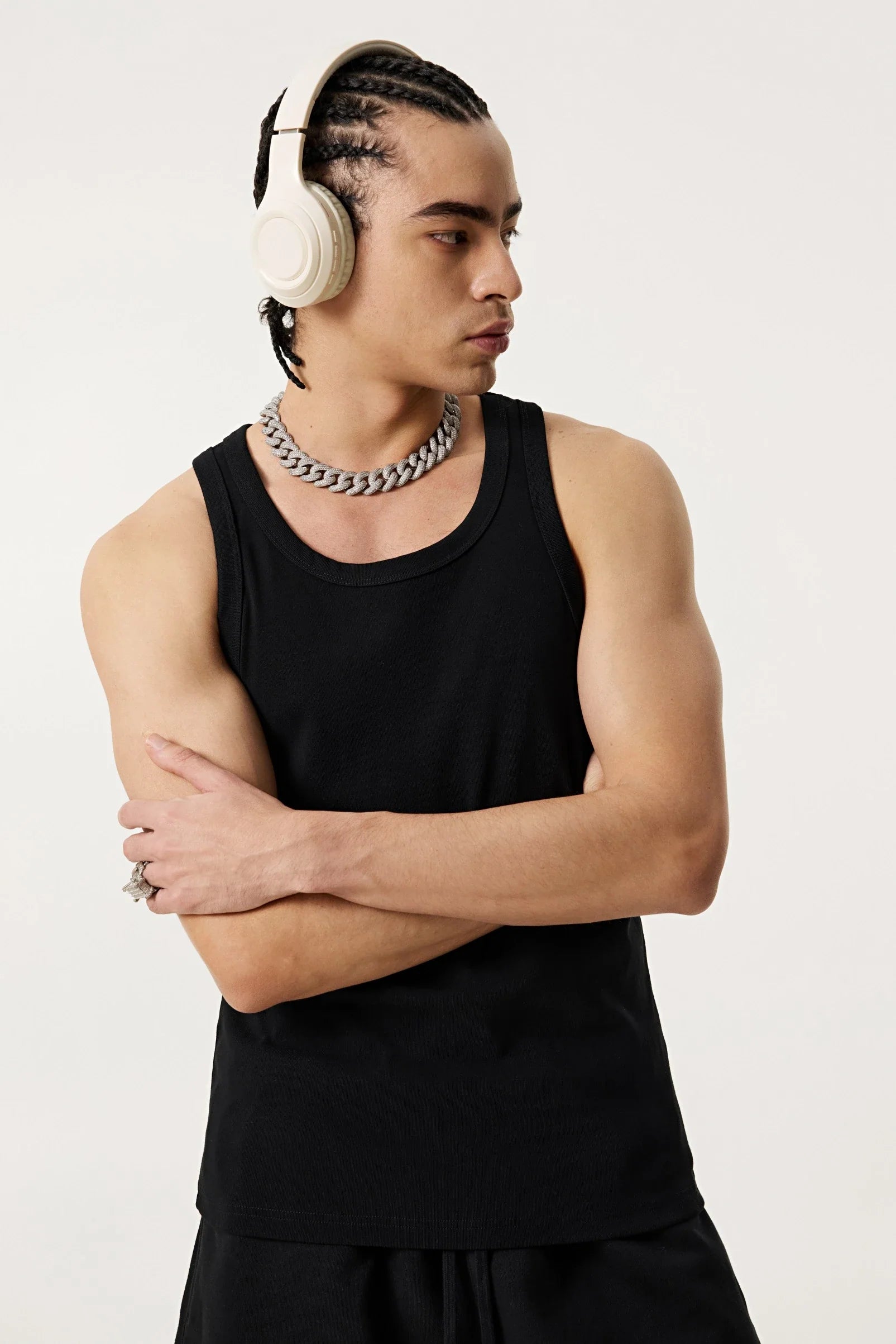 Men's Minimalist Loose-Fit Workout Tank Top | Breathable Summer Vest