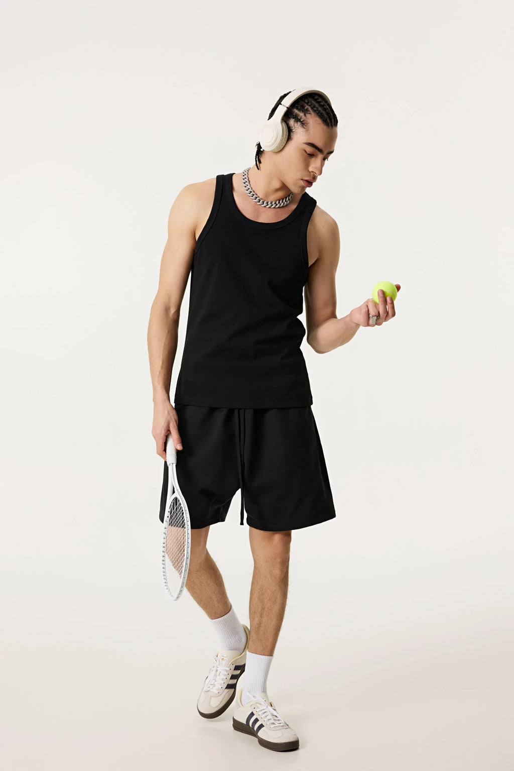 Men's Minimalist Loose-Fit Workout Tank Top | Breathable Summer Vest