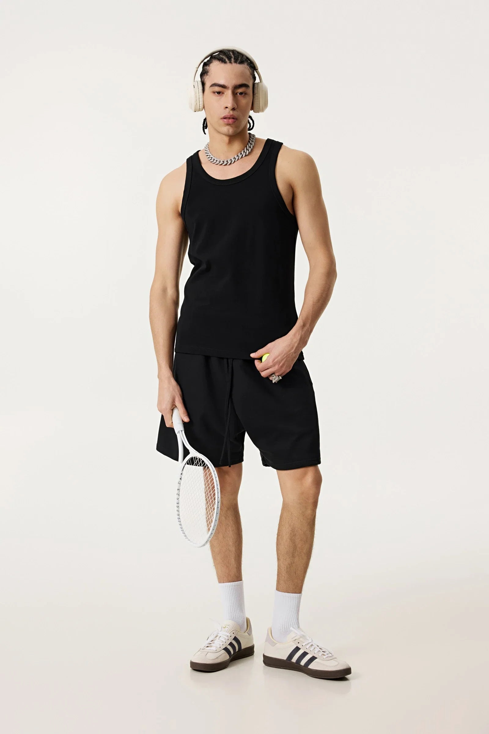 Men's Minimalist Loose-Fit Workout Tank Top | Breathable Summer Vest