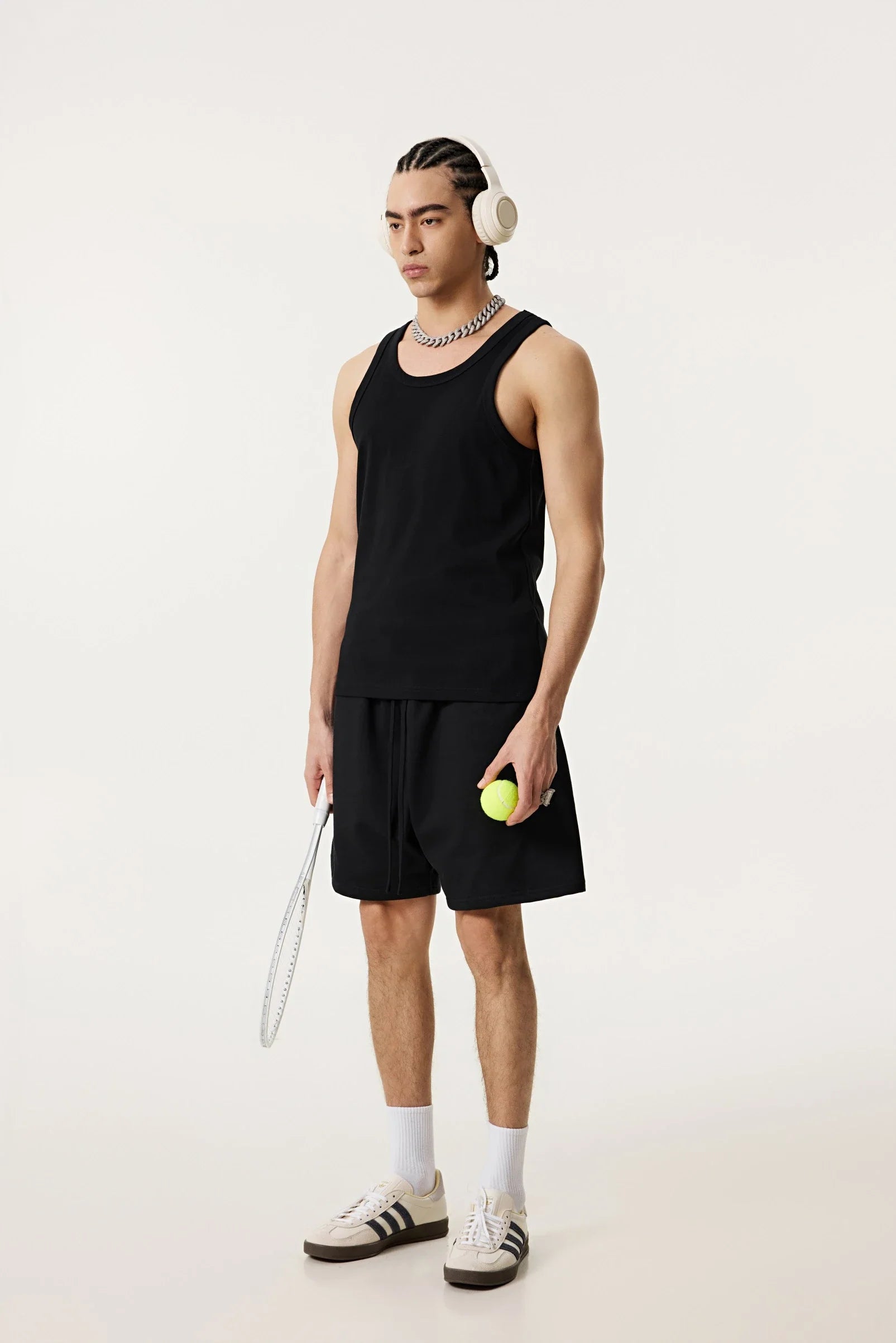 Men's Minimalist Loose-Fit Workout Tank Top | Breathable Summer Vest