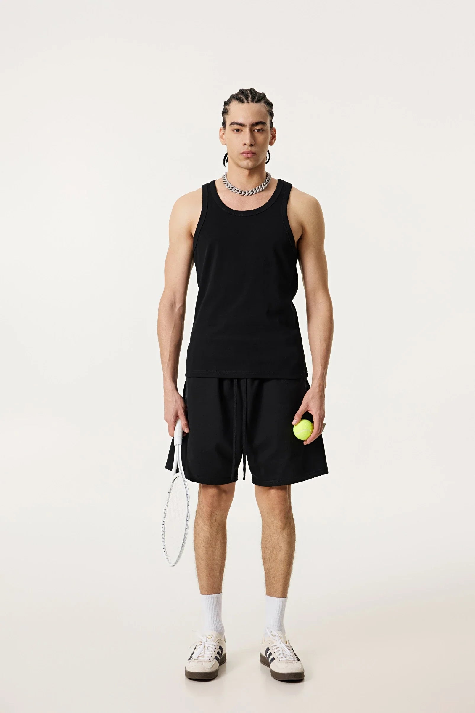 Men's Minimalist Loose-Fit Workout Tank Top | Breathable Summer Vest