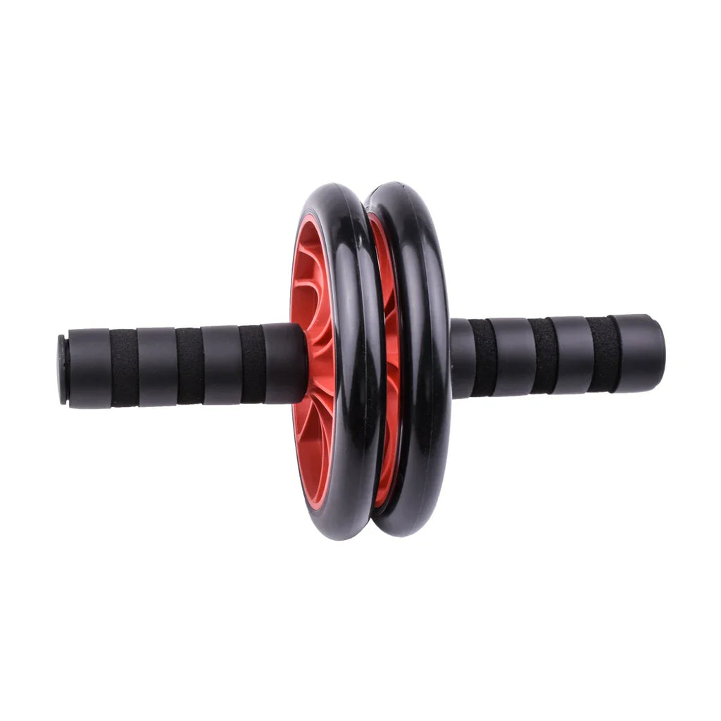 5-in-1 Home Gym Kit — Ab Roller, Jump Rope, Push-Up Stands, Hand Grips & Mat