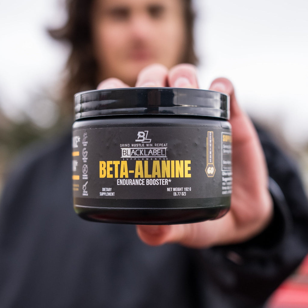 BLACKLABEL Beta-Alanine Supplement — 200g | Pre-Workout Endurance